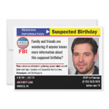 Drôle Joe Biden Mens Anniversaire Suspect Informat