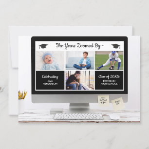 Invitation Drôle Les Années Se Sont Écoulées En Un Clin D'œil