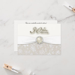 Invitation du 30e anniversaire du Mariage