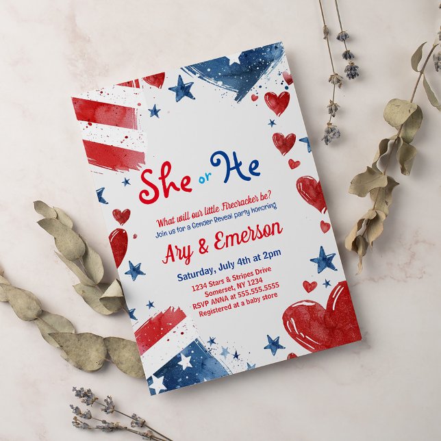 Invitation du 4 juillet à la fête de la révélation (Créateur téléchargé)