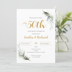 Invitation du 50e anniversaire