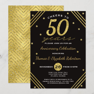 Invitation du 50e anniversaire de la fête, Faux Go