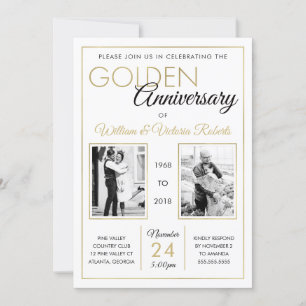 Invitation du 50e anniversaire de la fête, Faux Go