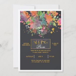 Invitation du bal de printemps