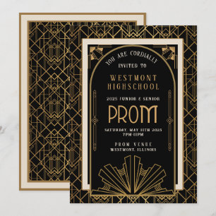 Invitation du bal des années 20