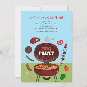 Invitation du barbecue