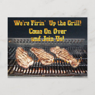 Invitation du barbecue