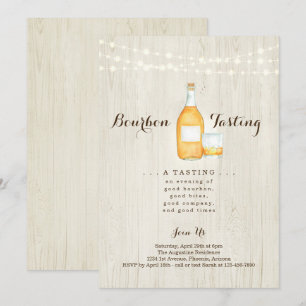 Invitation du Bourbon Tasting Party