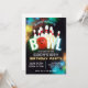 Invitation du Bowling Party | Invitations de quill (Devant/Arrière en situation)