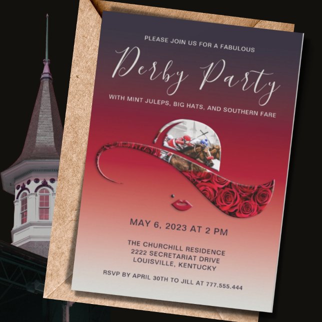 Invitation du Casquette Derby (Créateur téléchargé)