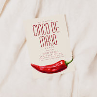 Invitation du Cinco De Mayo Party