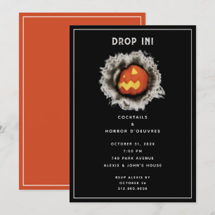 Invitation du Cocktail Halloween