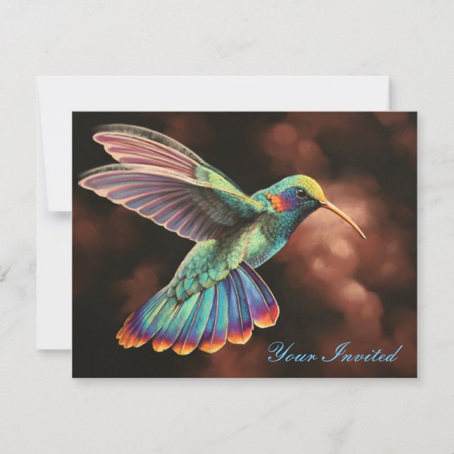Invitation du colibri 2 (Devant)