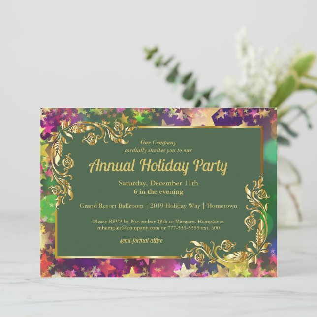 Invitation du Confetti Party (Debout devant)