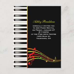 Invitation du considérant de piano