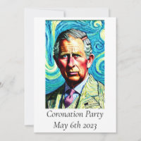 Invitation du Coronation Party