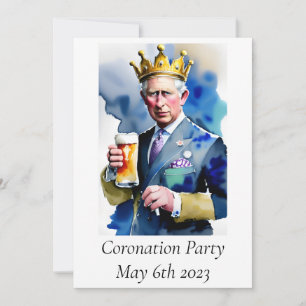 Invitation du Coronation Party