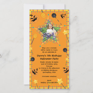 Invitation du Costume d'Halloween