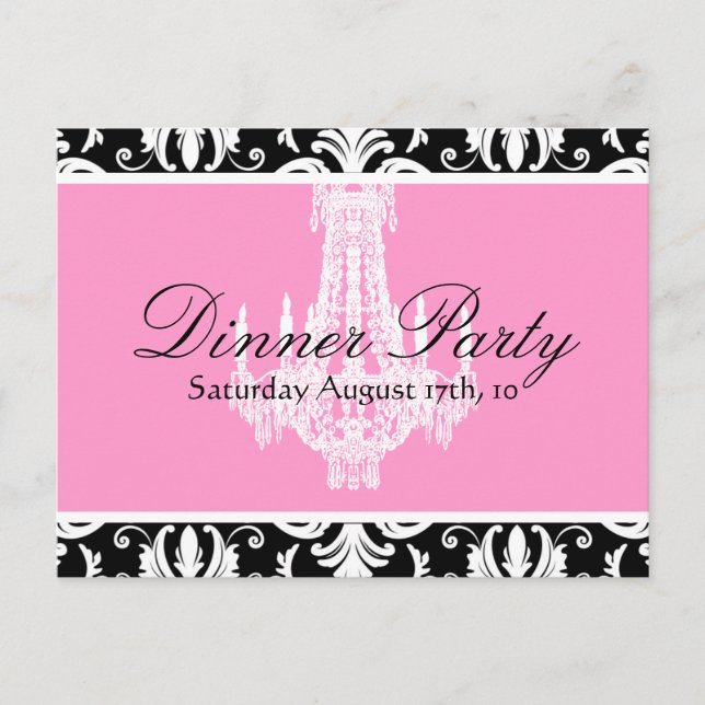 Invitation du dîner (Devant)