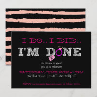 Invitation du Divorce Party