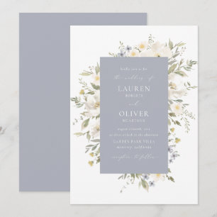 Invitation du fleur sauvage Romance