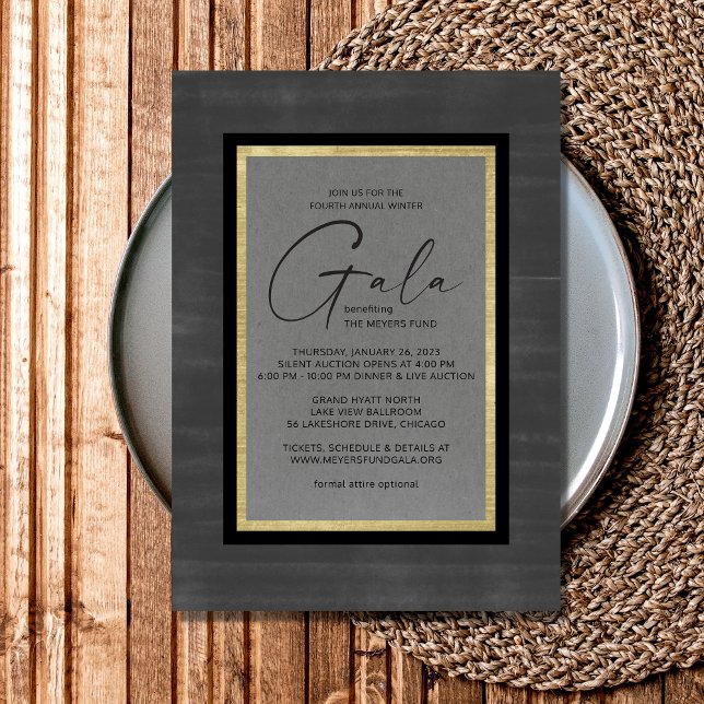 Invitation du gala moderne de Brooklyn (Créateur téléchargé)