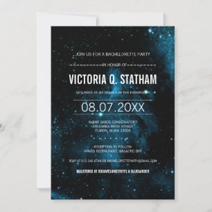 Invitation du Galaxy Bachelorette Party