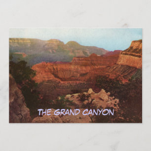 Invitation du Grand Canyon Party
