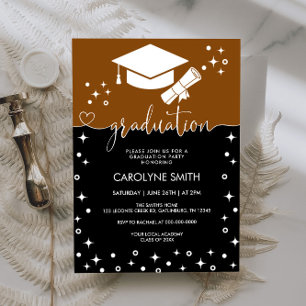 Invitation du groupe de graduation en calligraphie