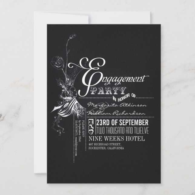 Invitation du groupe d'engagement du tableau de bo (Devant)