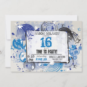 Invitation du groupe Grunge