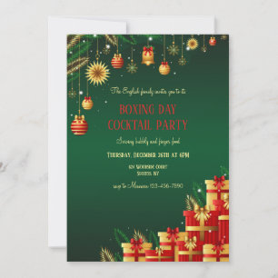 Invitation du jour de la boxe