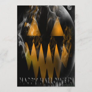 Invitation du Joyeux Halloween Jack-o'-lantern Par