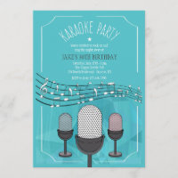 Invitation du Karaoke Party