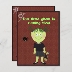 Invitation du Little Ghoul Party