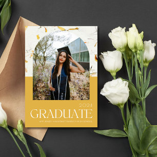Invitation du Lycée Arch Photo Graduation Party