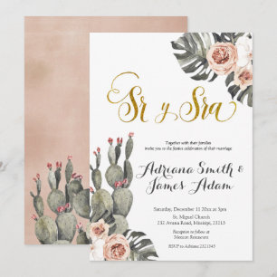 Invitation du Mariage espagnol Nuestra Boda