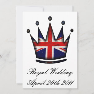 Invitation du mariage royal