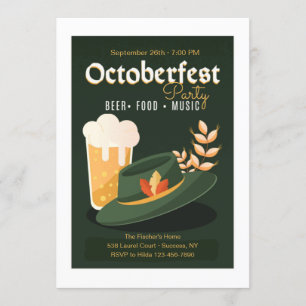  Invitation du Oktoberfest Party