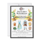 Invitation du Oktoberfest Party
