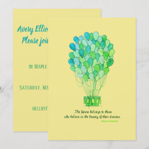 Invitation du parti Balloon Dreams