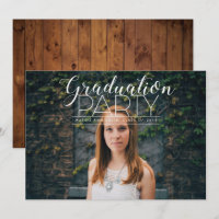 Invitation du Parti de Graduation Moderne