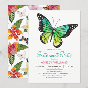 Invitation du Parti de la retraite à papillon trop
