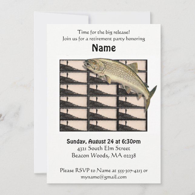 Invitation du Parti de la retraite des pêcheurs (Devant)