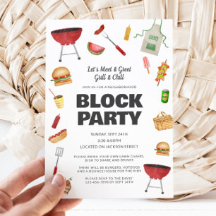 Invitation du parti de quartier
