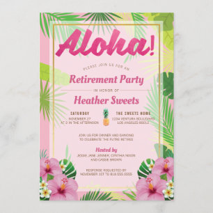 Invitation du parti de retraite de Luau