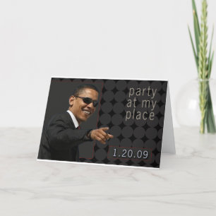 Invitation du parti d'investiture Obama