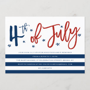 Invitation du parti du 4 juillet