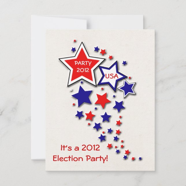 Invitation du parti électoral (Devant)