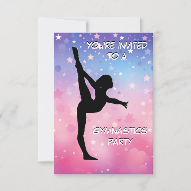 Invitation du parti Gymnastique (Devant)